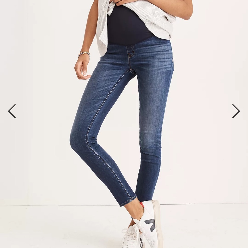 Madewell Over-The-Belly maternity jean